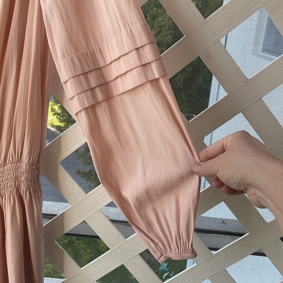 Ramy Brook ‘Dara’ Off-Shoulder Blush Pink Dress - Picture 5 of 11